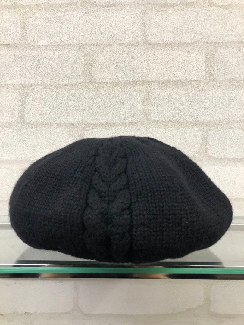 5back2cali Y's ケーブル編み ニット ベレー帽 22AW