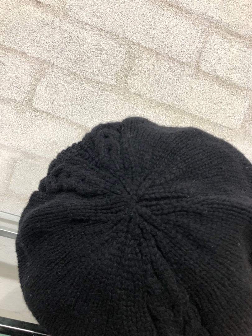 5back2cali Y's ケーブル編み ニット ベレー帽 22AW