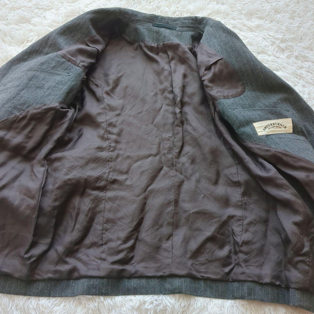 ARTS&SCIENCE コットンテーラードジャケット スタンドカラー L相当