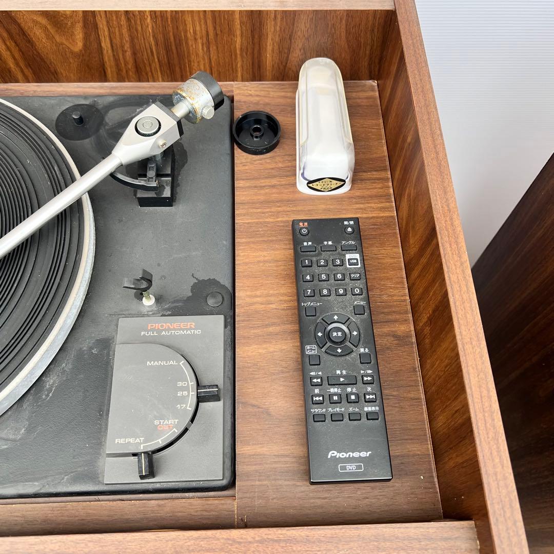 Pioneer S-88 アンプ レコード リモコン無し　年代物 本体　家電