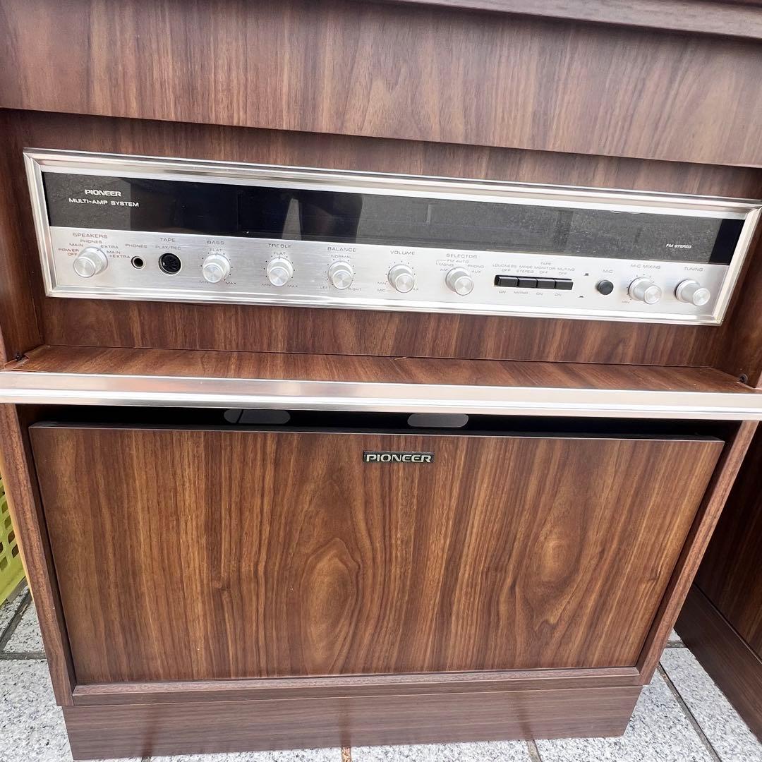 Pioneer S-88 アンプ レコード リモコン無し　年代物 本体　家電