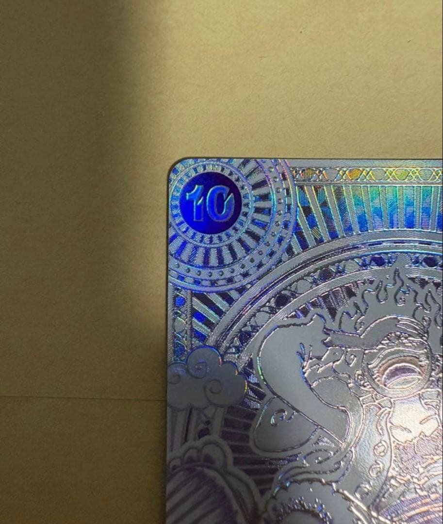 ワンピースカード ルフィ　銀背景　スペシャルカード パラレル