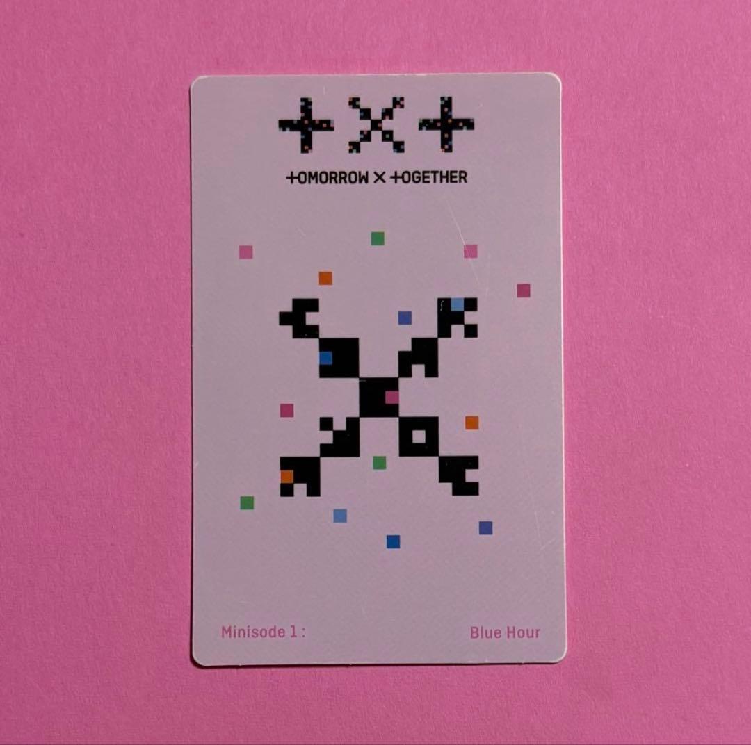 TXT ヨンジュン Blue Hour ラキドロ ブルアワ ピンク髪 希少レア