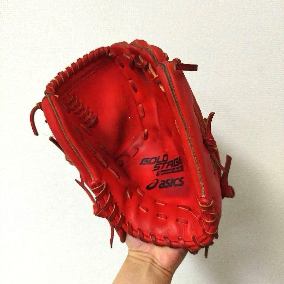125 アシックス ゴールドステージ 硬式 投手用グローブ