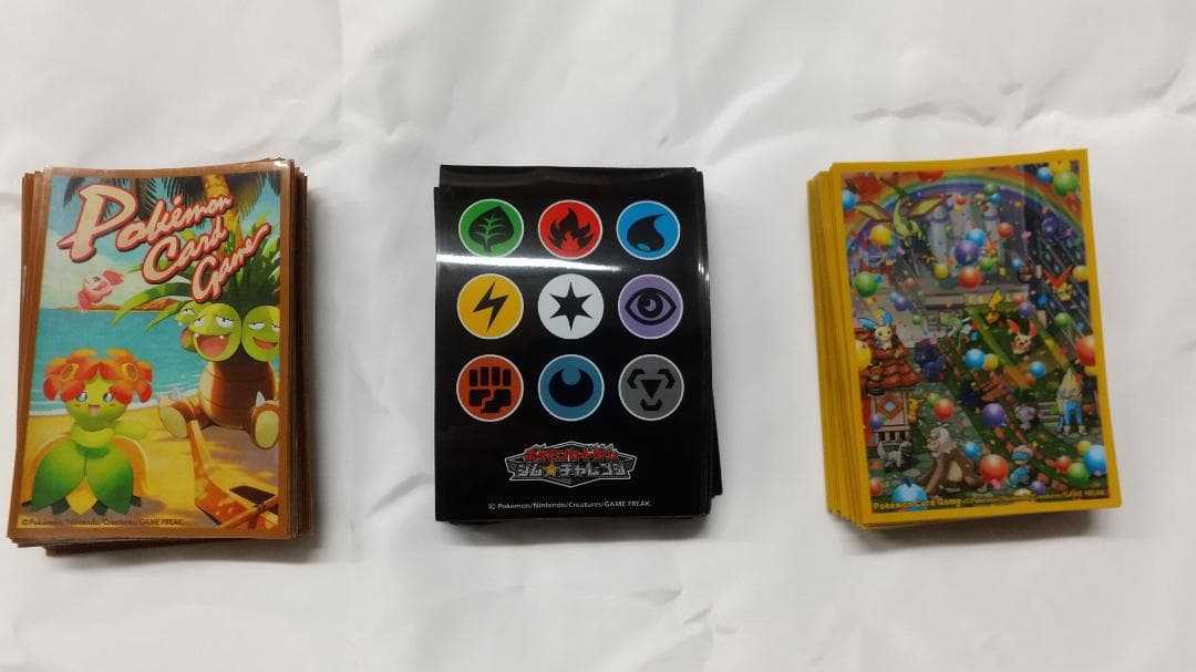 ポケモンカード　ジムチャレンジ限定スリーブ　各60枚　3個セット　新品・未使用