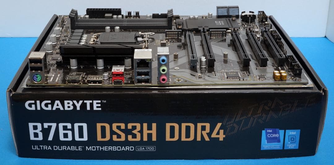 GIGABYTE B760 DS3H DDR4 (LGA1700)【動作品】