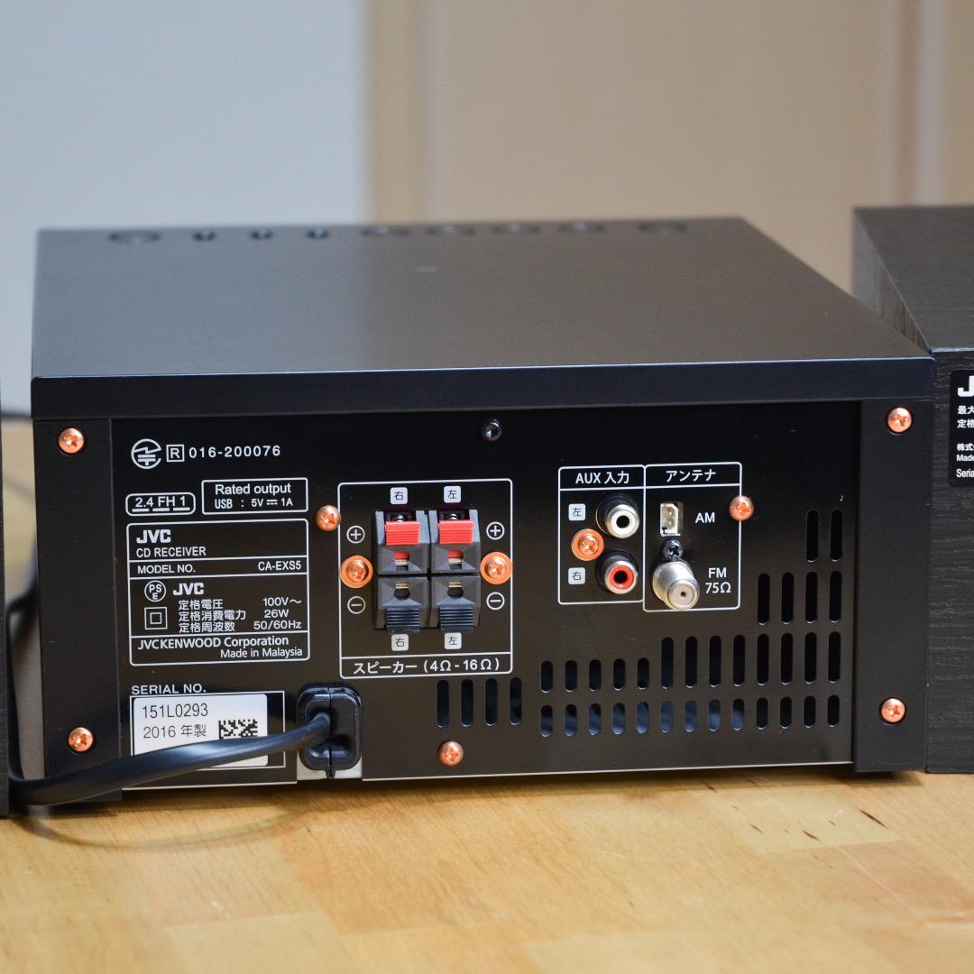 Richi JVC ウッドコーンコンパクト コンポネントシステム