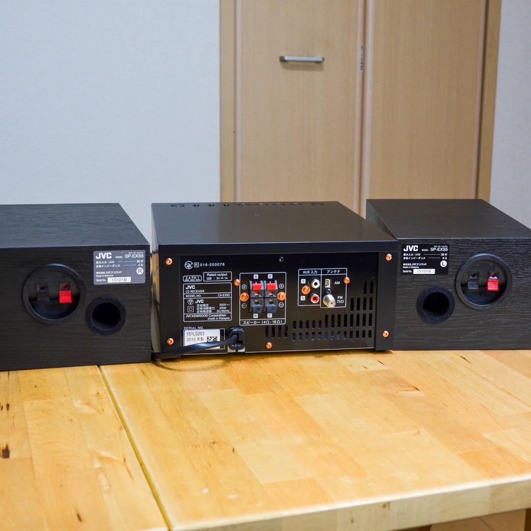 Richi JVC ウッドコーンコンパクト コンポネントシステム