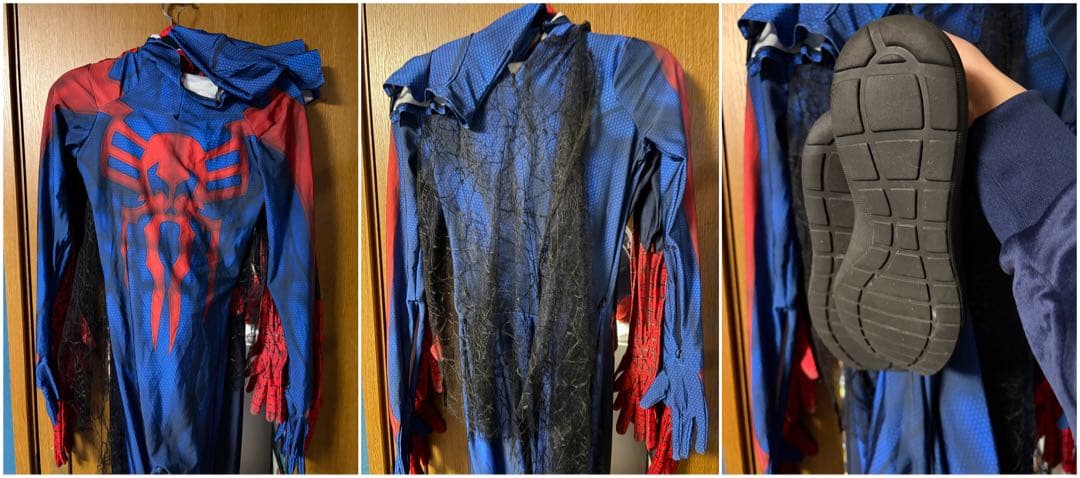 スパイダーマン コスプレ 7種セット シェルマスク付き