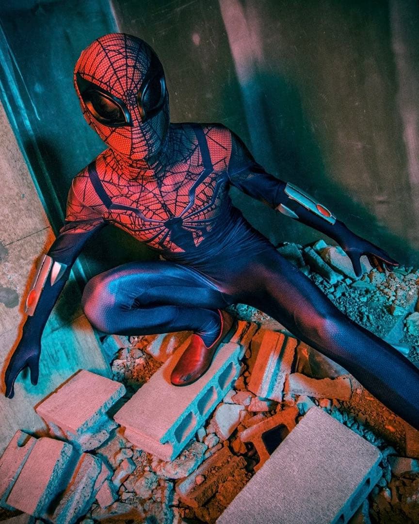スパイダーマン コスプレ 7種セット シェルマスク付き