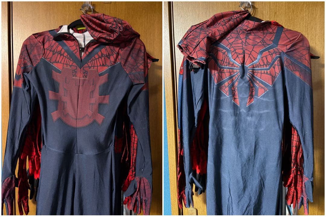 スパイダーマン コスプレ 7種セット シェルマスク付き