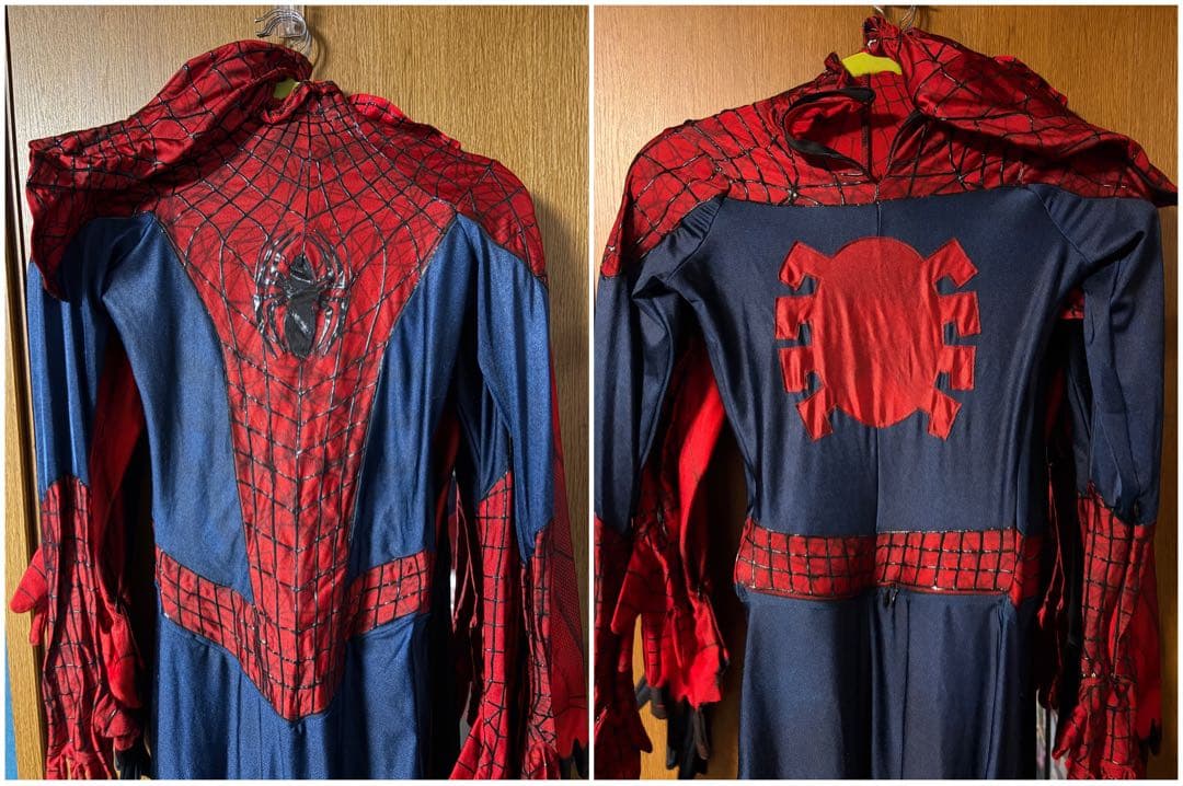 スパイダーマン コスプレ 7種セット シェルマスク付き