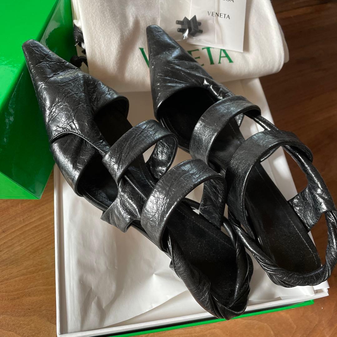 BOTTEGA VENETA ボッテガヴェネタ ミュール　パンプス　ブラック