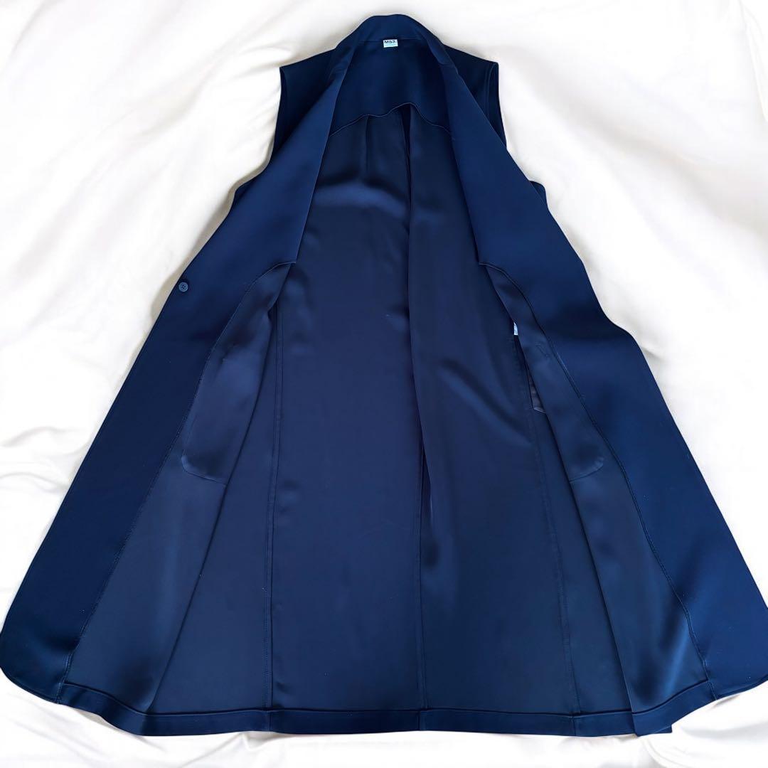 ✨美品✨M53. ロングジレ ベスト ポリエステル FREE 近年モデル 希少