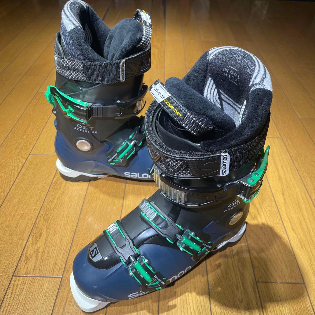 幅広salomonサロモンQST ACCESS80 26.0-26.5cm