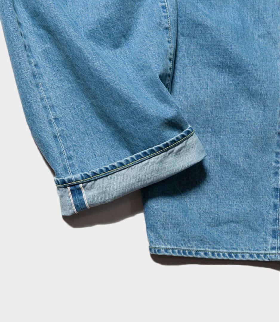 パンツ Vintage Reproduction Tuck Denim Jeans