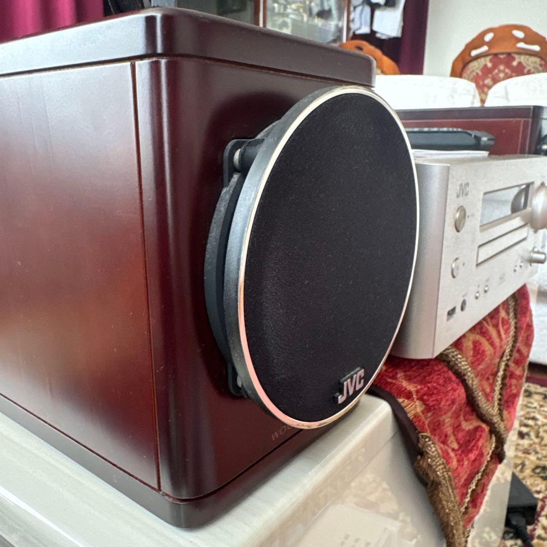 JVC・Victor ミニコンポ WOOD CONE CA-EX-HR5