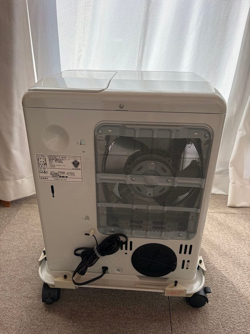 CORONAファンヒーター 2021年製-キャスター付き