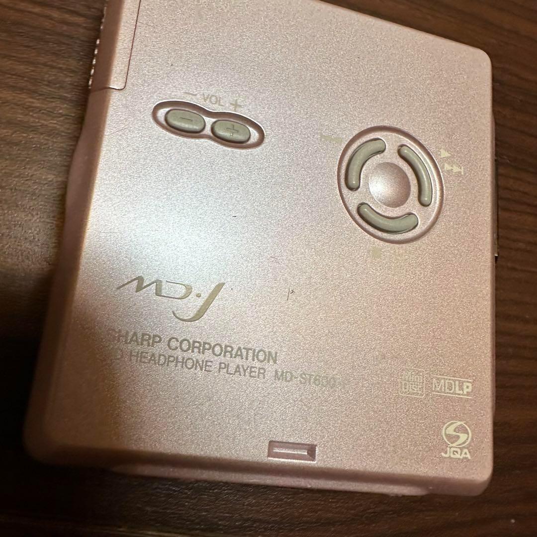 SHARP MDウォークマン MDプレーヤー MD-ST600 1244