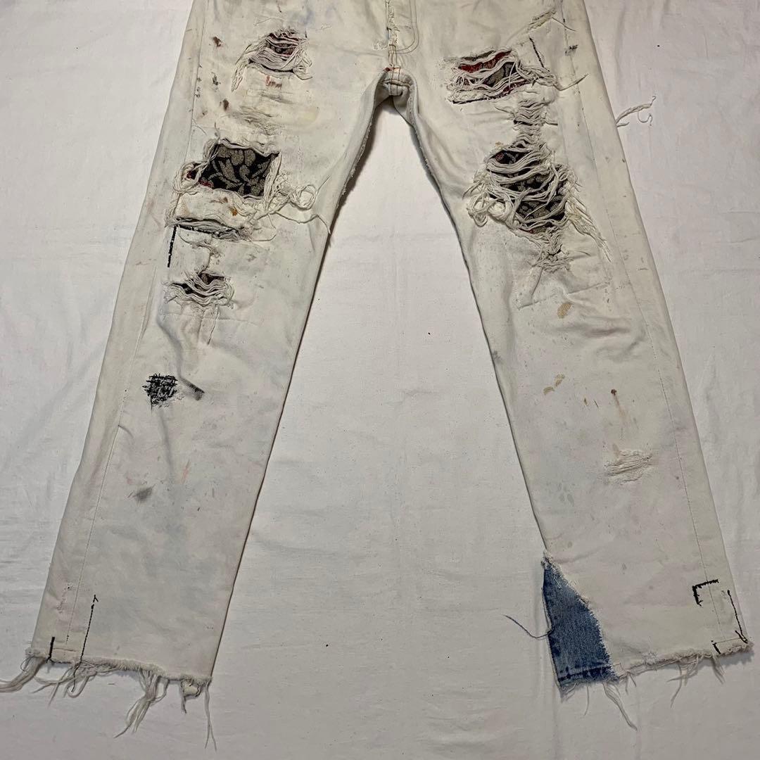 ニルヴァーナ patchwork boro design denim