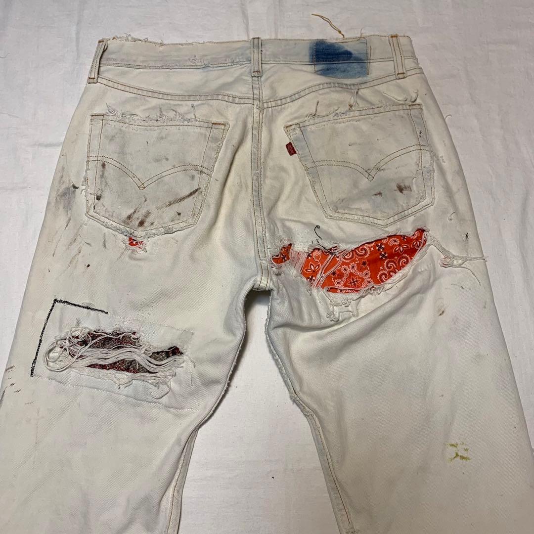 ニルヴァーナ patchwork boro design denim