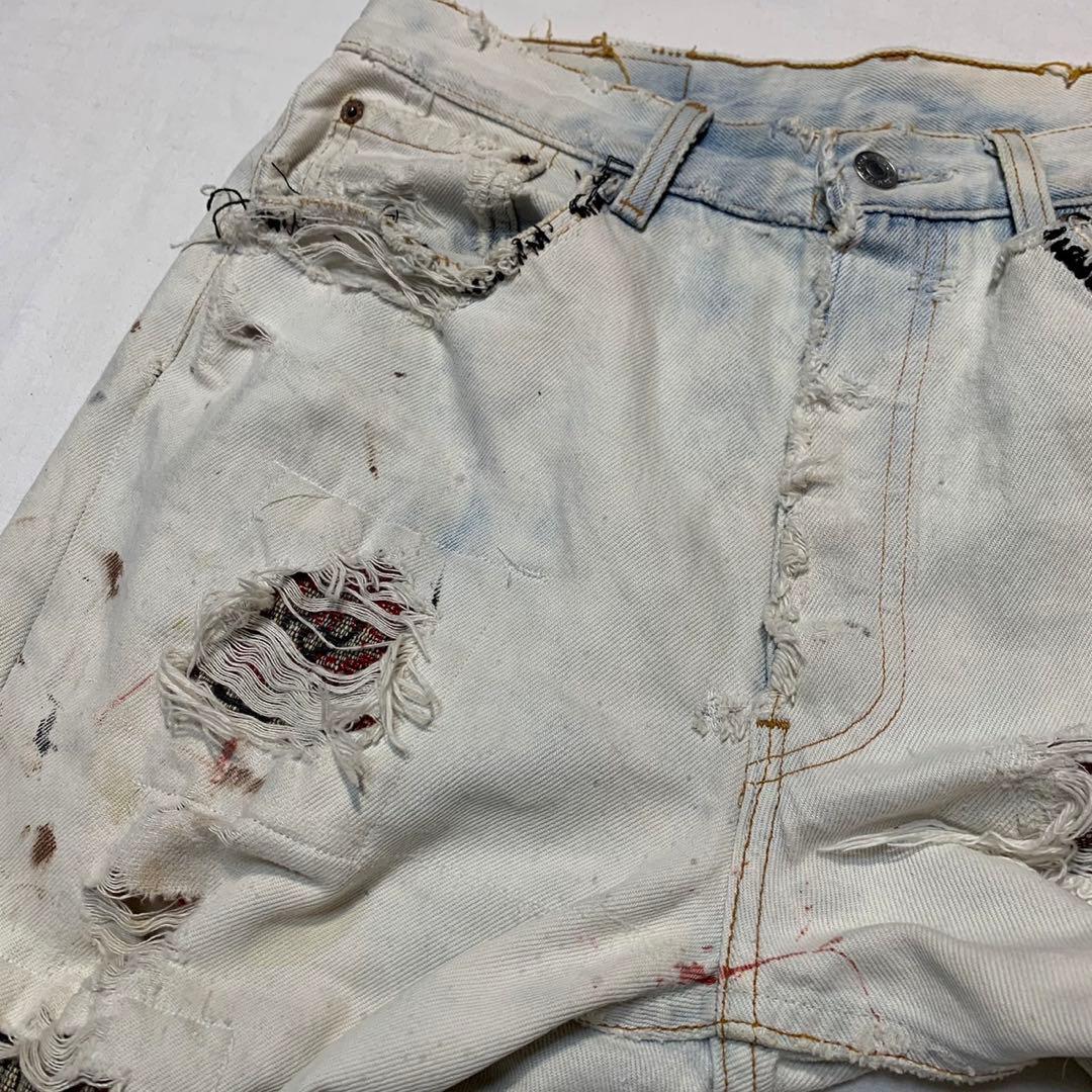 ニルヴァーナ patchwork boro design denim