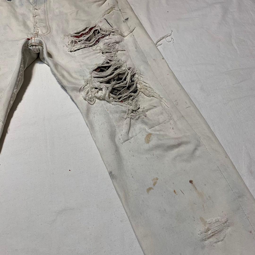 ニルヴァーナ patchwork boro design denim