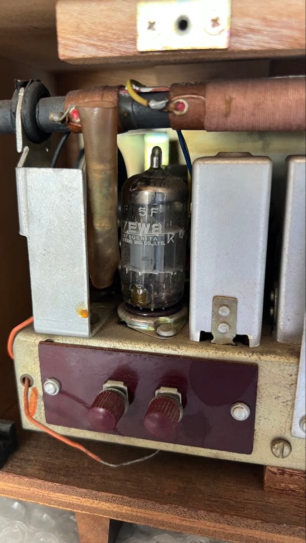 【美品】ビクターF-221　真空管ラジオ