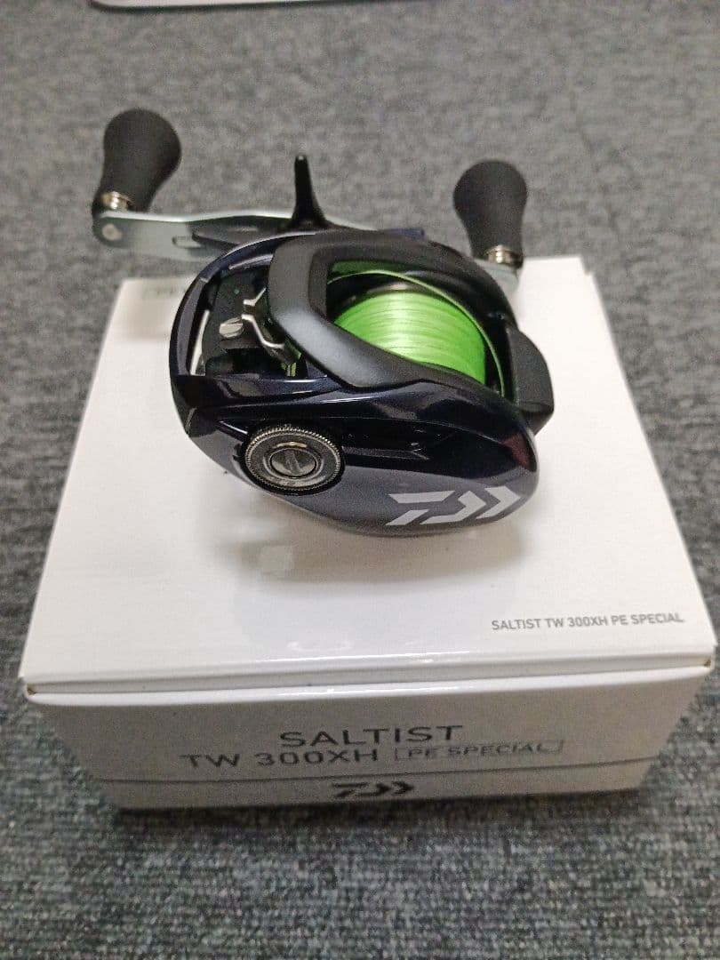 ダイワ　ソルティスト300XH PE SPECIAL 右　使用回数3回短時間