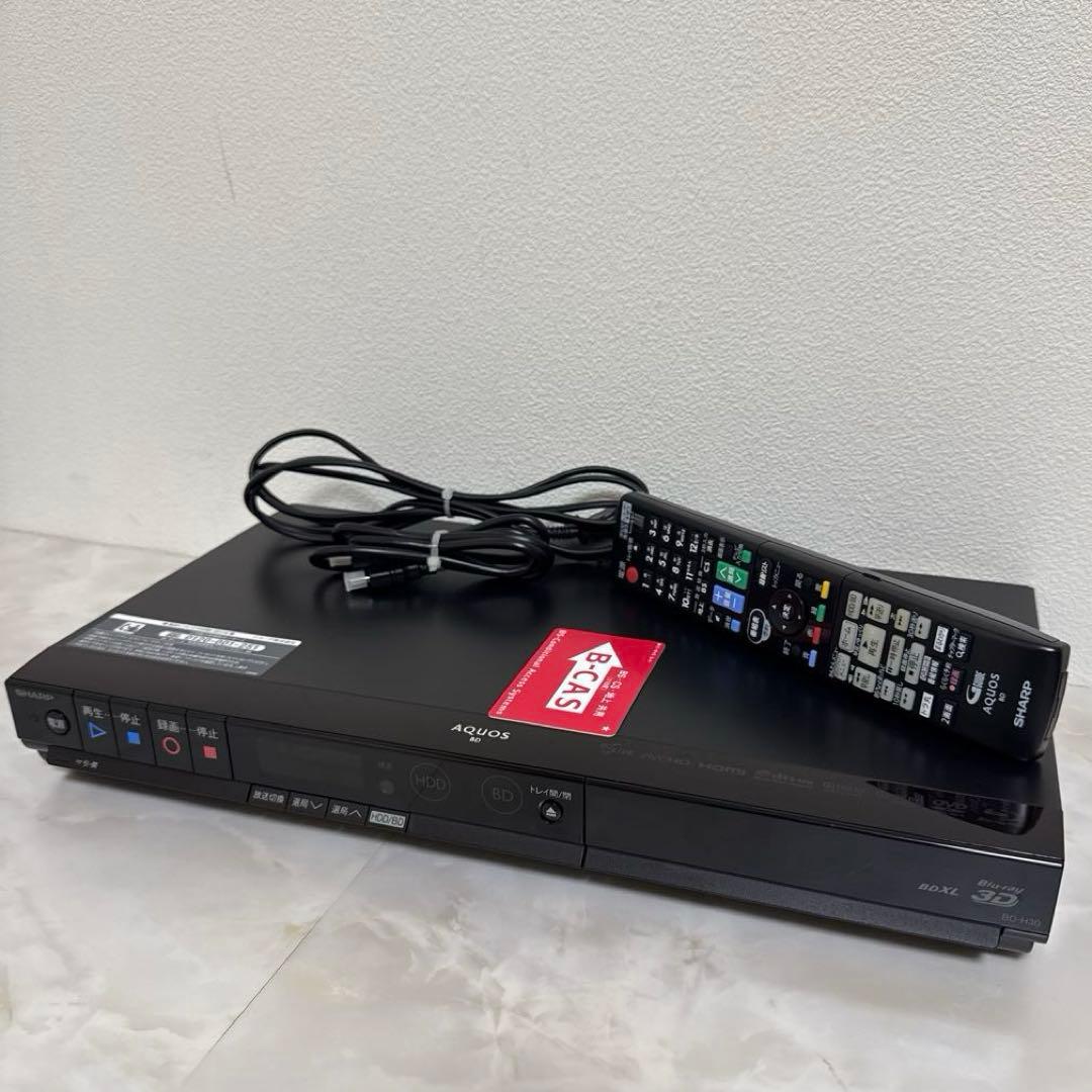 SHARP AQUOS ブルーレイレコーダー 320GB 3D対応 HDMI付き