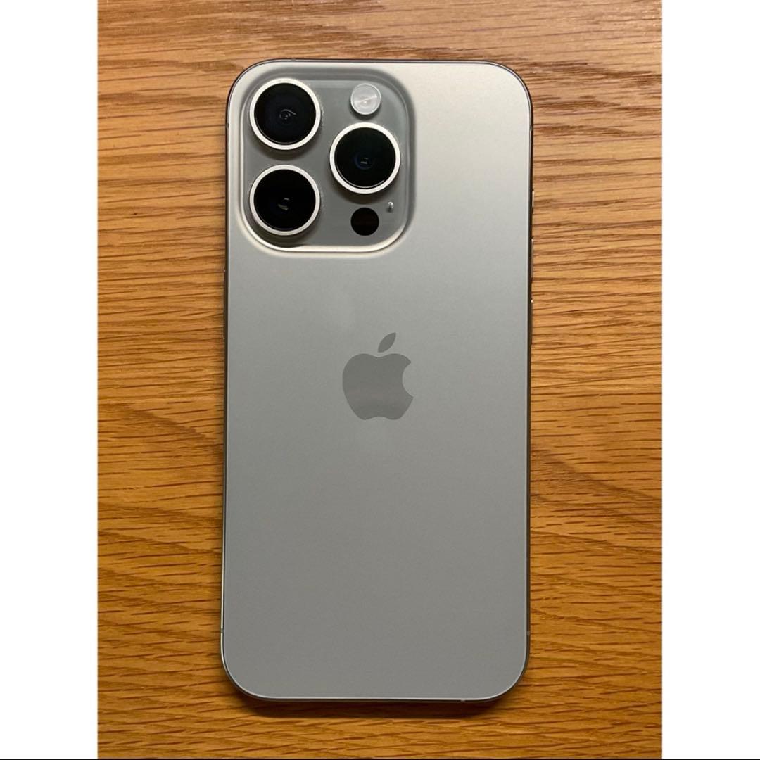 国内版 SIMフリー iPhone15 Pro 128GB ナチュラルチタニウム
