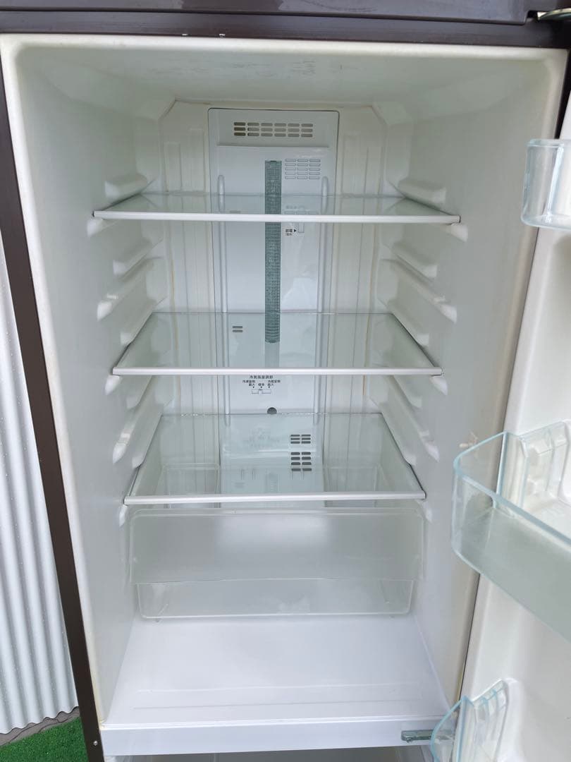 822 パナソニック 168L大きめ2ドア冷蔵庫 ブラウン 一人暮らし 単身