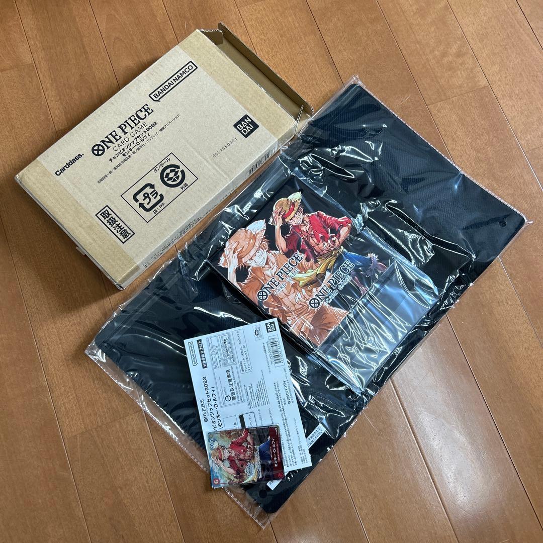 プロモ付 ONE PIECEチャンピオンシップ2022モンキー・D・ルフィ新品