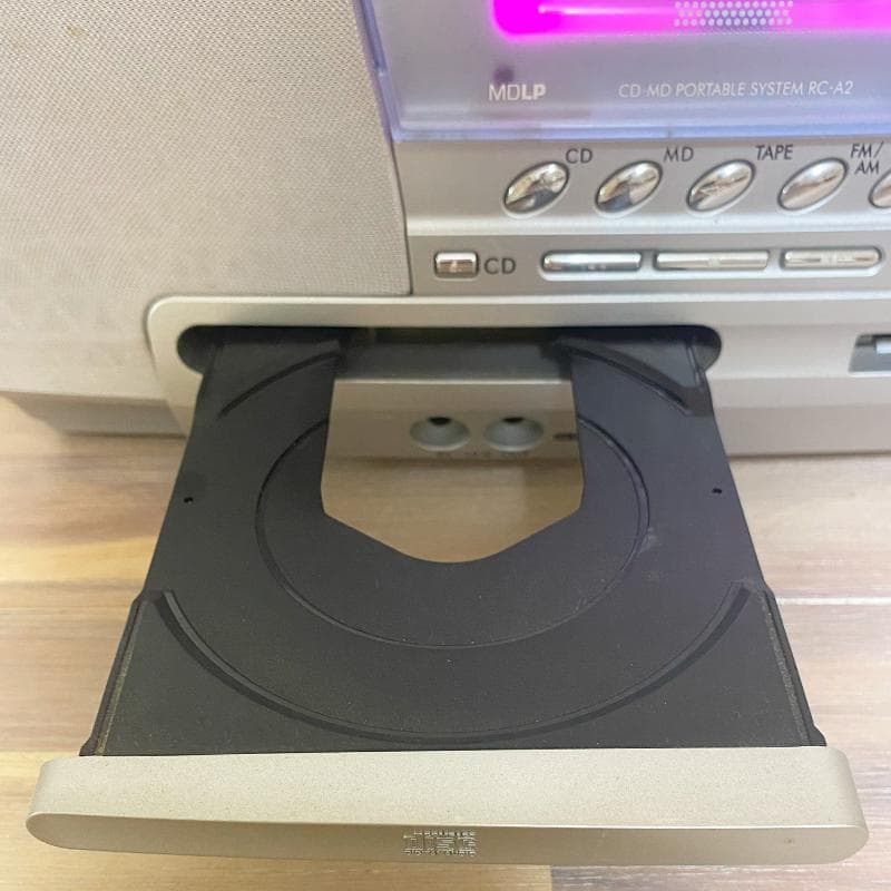 【動作品】Victor Clavia RC-A2 CD-MDポータブルシステム