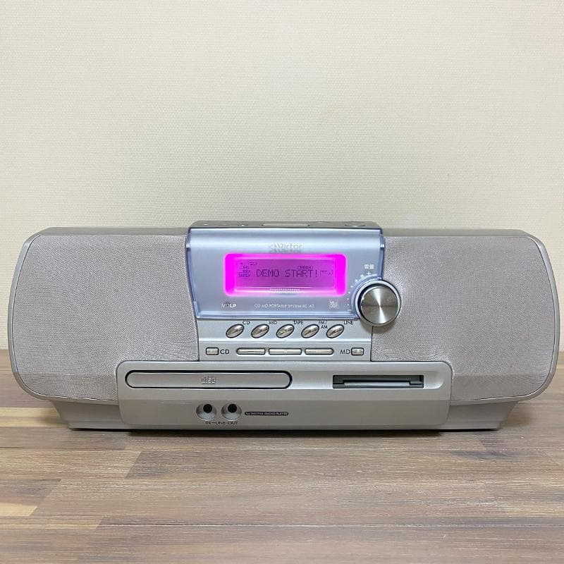 【動作品】Victor Clavia RC-A2 CD-MDポータブルシステム