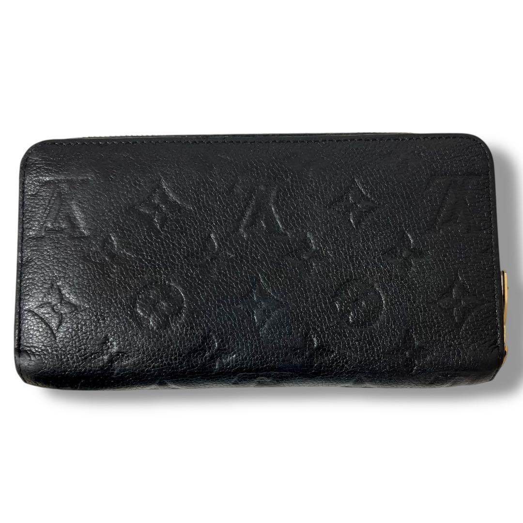 ルイヴィトン アンプラントジッピーウォレット 長財布 ブラック