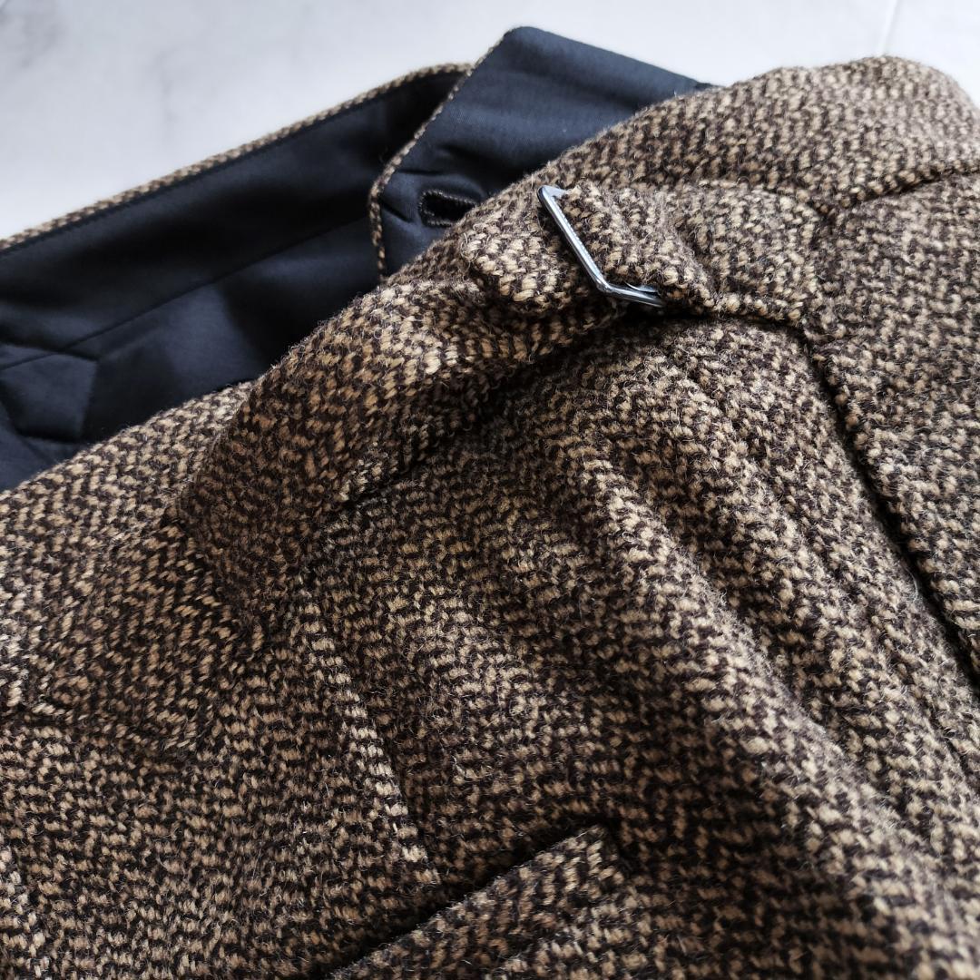 Fumiya Hirano REGENTヘリンボーンツイードスラックス 40 L