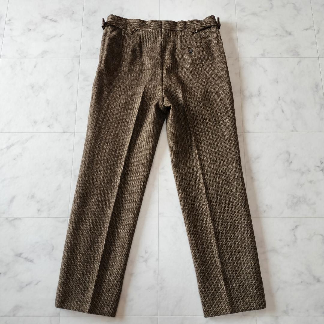 Fumiya Hirano REGENTヘリンボーンツイードスラックス 40 L