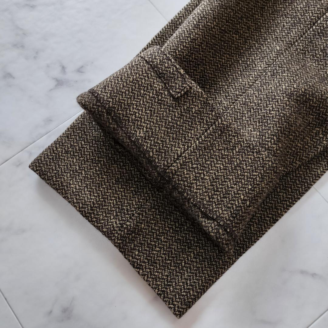 Fumiya Hirano REGENTヘリンボーンツイードスラックス 40 L