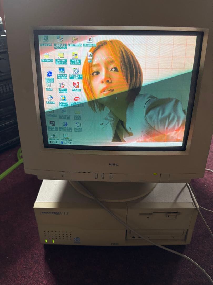 PC9821V13 通電確認済み　マウス交換