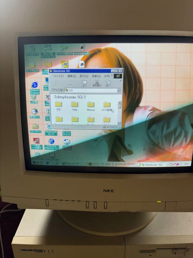 PC9821V13 通電確認済み　マウス交換