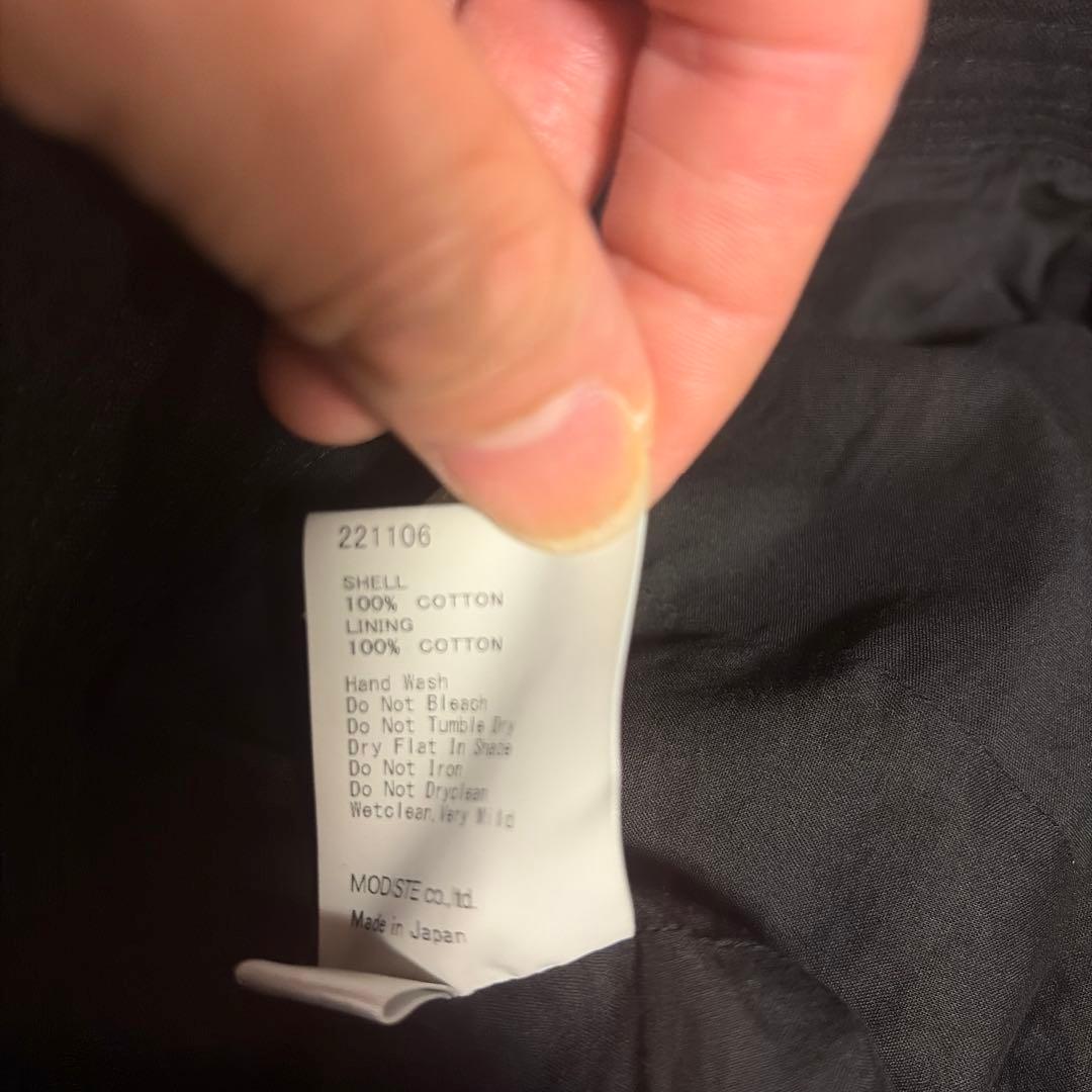 帽子 kijima takayuki sailor cotton blk size 3