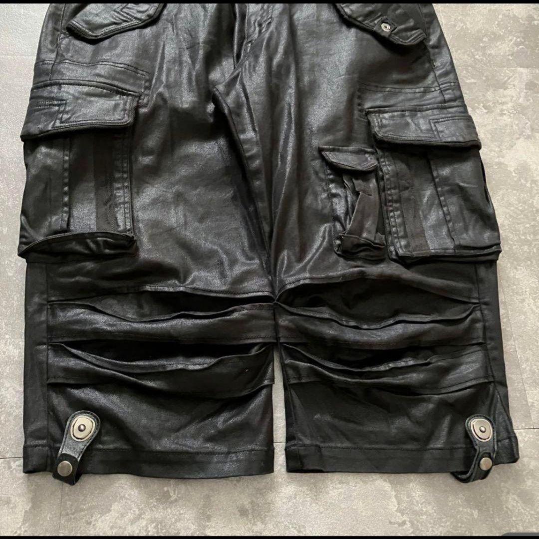 TORNADO MART コーティングショーツ 00s archive vkei