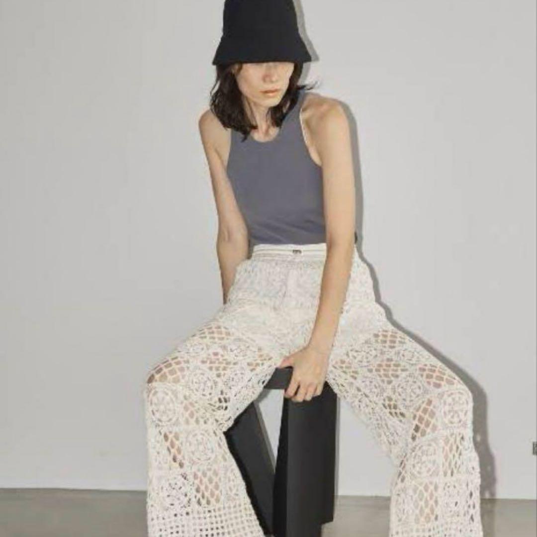 クロシェットレースパンツ　36 todayful