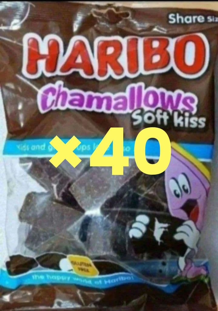 40袋　HARIBO ハリボー　チョコマシュマロ ハリボーチョコマシュマロ