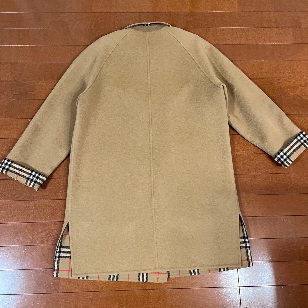 バーバリー ロンドン カシミヤ混 ウール コート　　11号　40 三陽商会