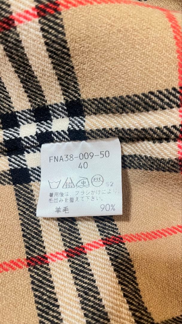 バーバリー ロンドン カシミヤ混 ウール コート　　11号　40 三陽商会
