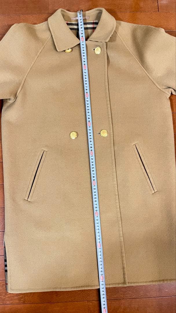 バーバリー ロンドン カシミヤ混 ウール コート　　11号　40 三陽商会
