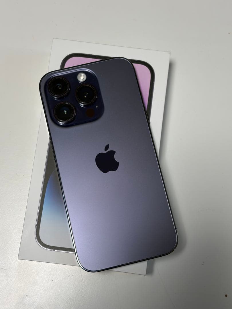 Apple iPhone 14 Pro ディープパープル 256gb 本体