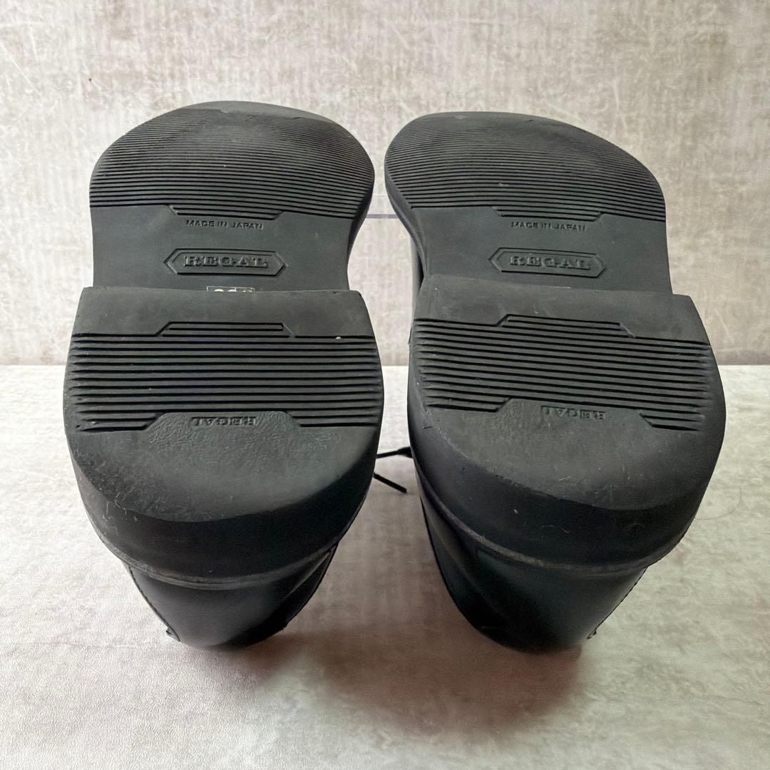 REGAL リーガル プレーントゥ ビジネスシューズ 黒 JU13 26.5㎝